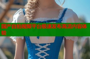 国产自拍视频平台极速发布高清内容体验