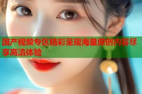 国产视频专区精彩呈现海量原创内容尽享高清体验
