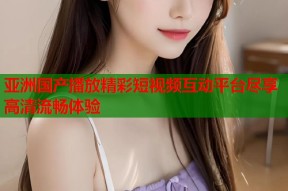 亚洲国产播放精彩短视频互动平台尽享高清流畅体验