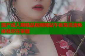 国产成人啪精品视频网站午夜高清流畅体验尽在掌握