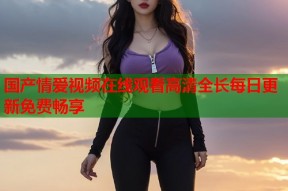 国产情爱视频在线观看高清全长每日更新免费畅享
