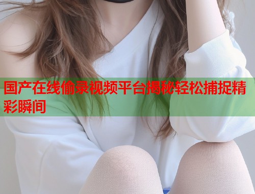 国产在线偷录视频平台揭秘轻松捕捉精彩瞬间  第1张