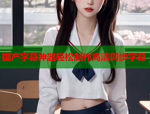 国产字幕神器轻松制作高清同步字幕  第1张