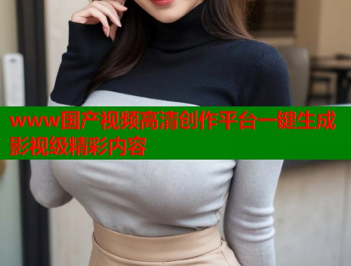 www国产视频高清创作平台一键生成影视级精彩内容  第1张