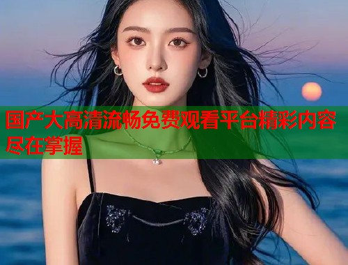 国产大高清流畅免费观看平台精彩内容尽在掌握  第1张
